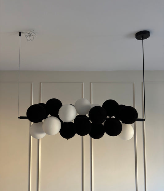 مصباح معلق على شكل فقاعات