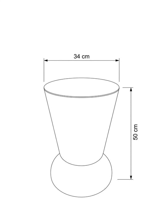 Timber side table