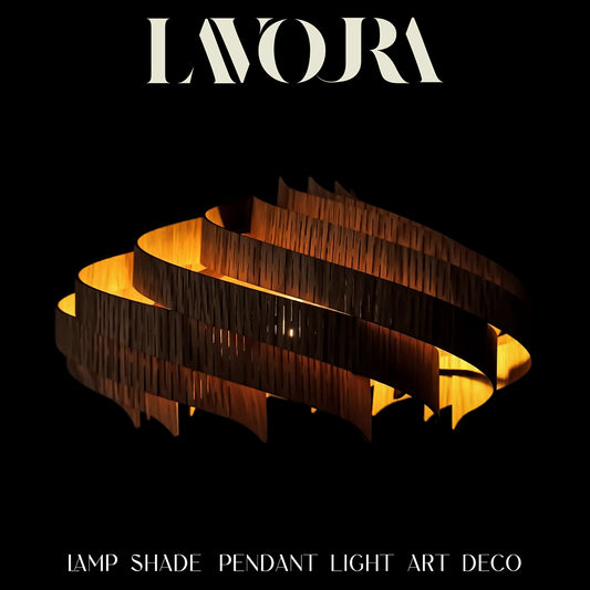 Natural Oak The Majesty    pendant light art deco