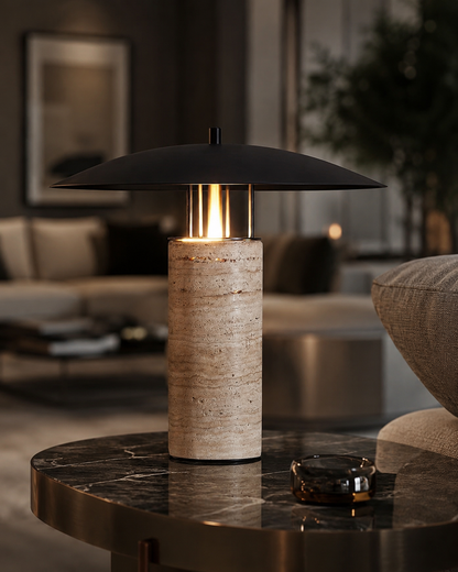 Obsidian G table lamp
