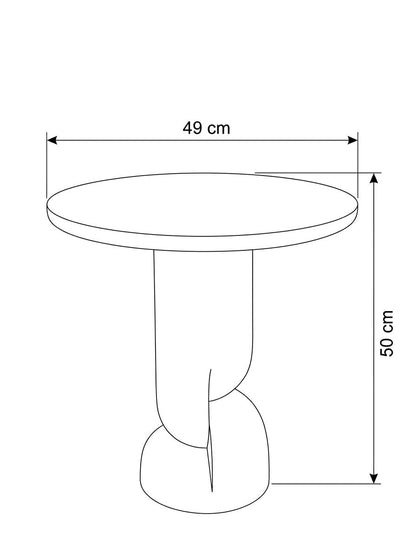 Luvia side table