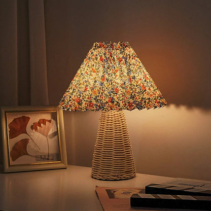 Pleated Table Lamp