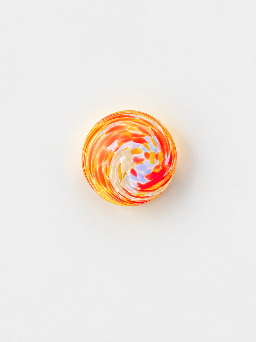 Solar Swirl Glass Scon