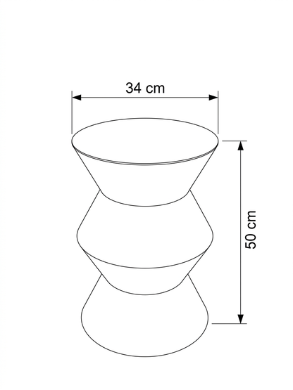 Cidar side table