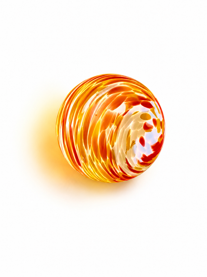 Solar Swirl Glass Scon