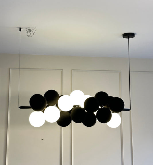 مصباح معلق على شكل فقاعات