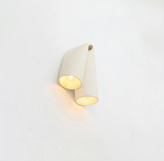 Handmade ceramic  wall light