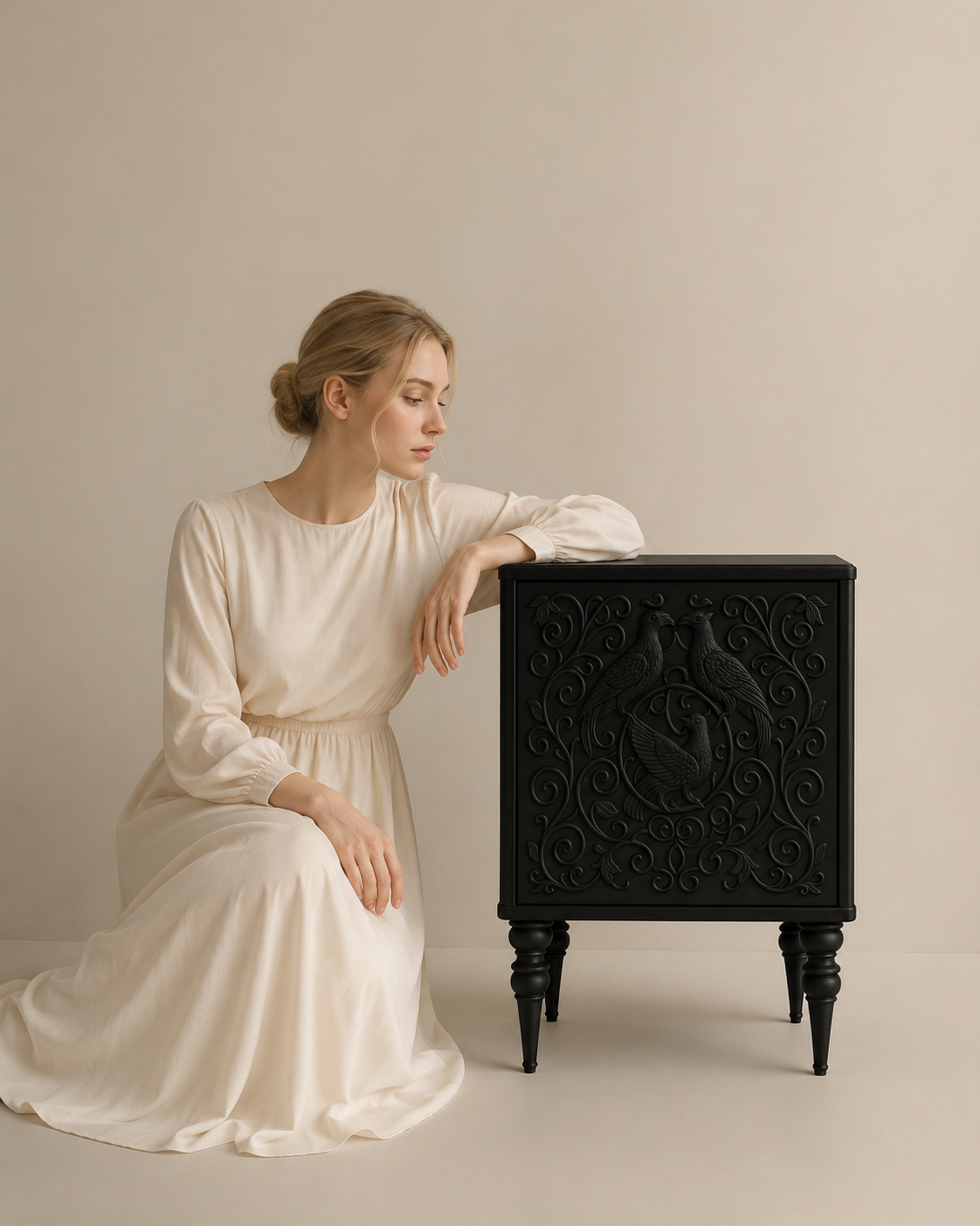 Scarlet Aviary Accent Cabinet