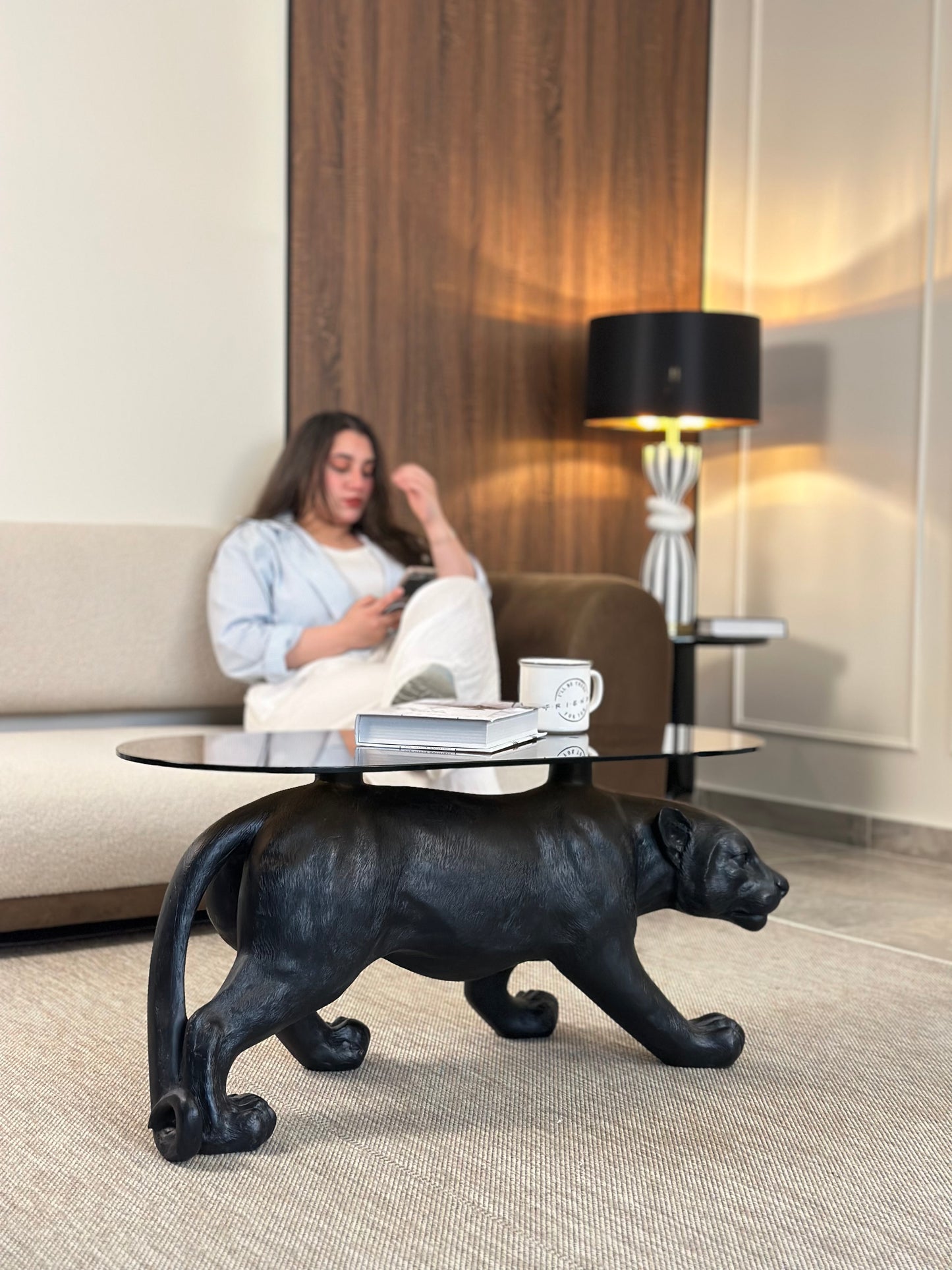 Panther Noir Coffee Table