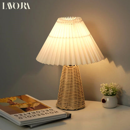Pleated Table Lamp