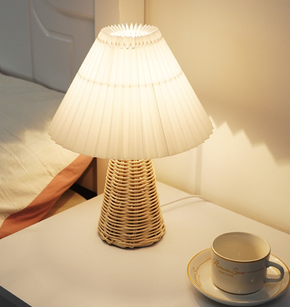 Pleated Table Lamp
