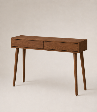 SLIM WOODEN CONSOLE TABLE