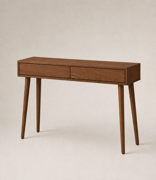 SLIM WOODEN CONSOLE TABLE