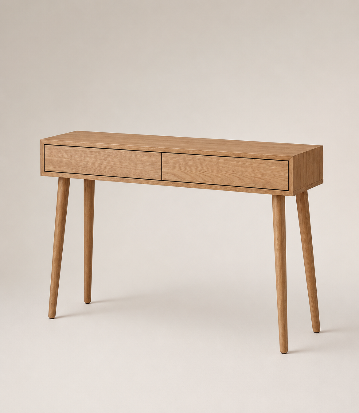SLIM WOODEN CONSOLE TABLE