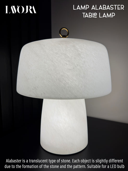 lamp alabaster table lamp