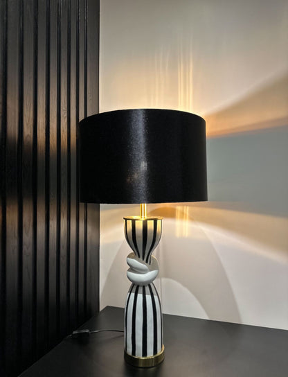 Mid Century Modern "Harlequin" Table Lamp by Gerald Thurston